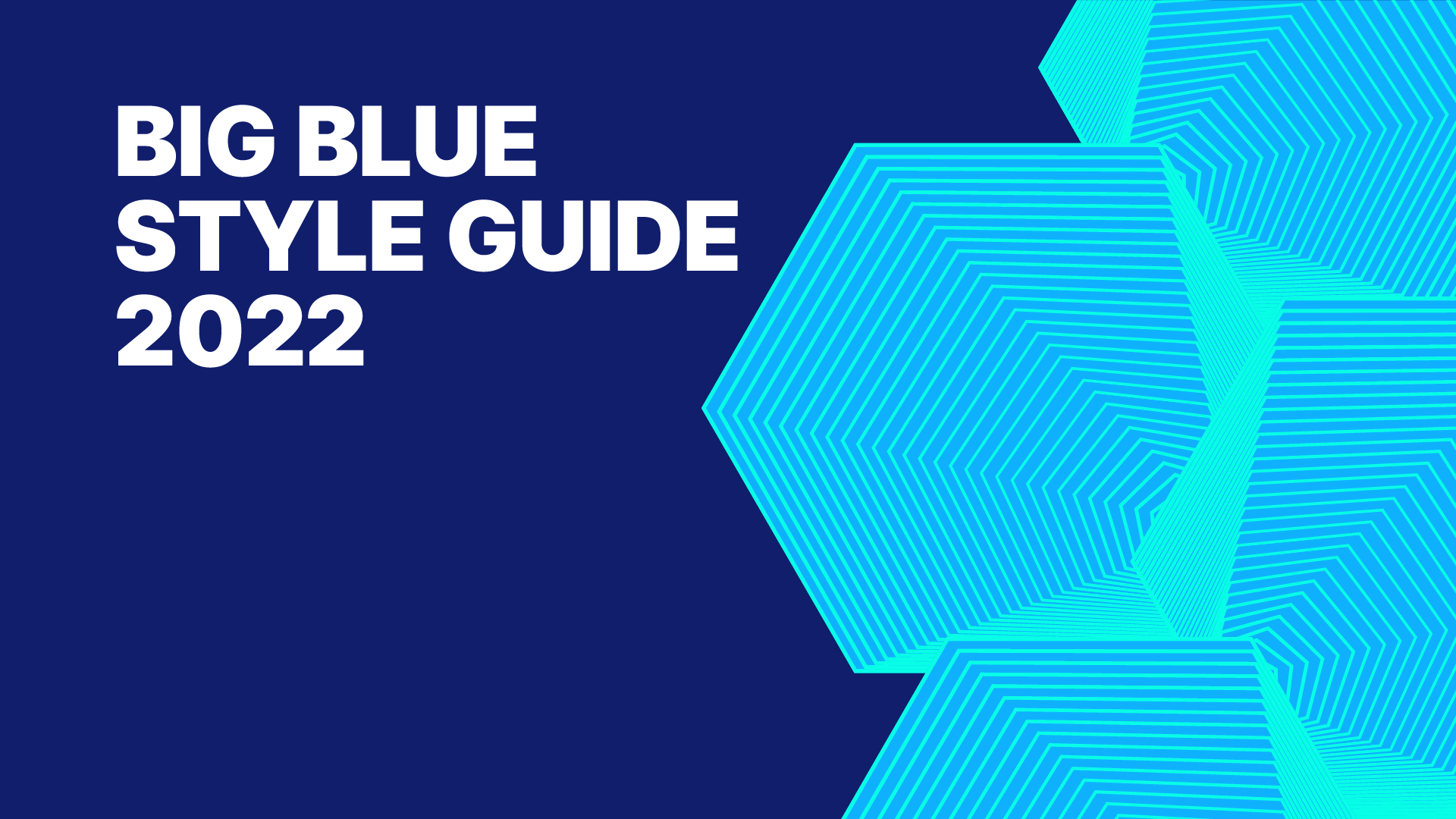 Big Blue Writing Style Guide 2022